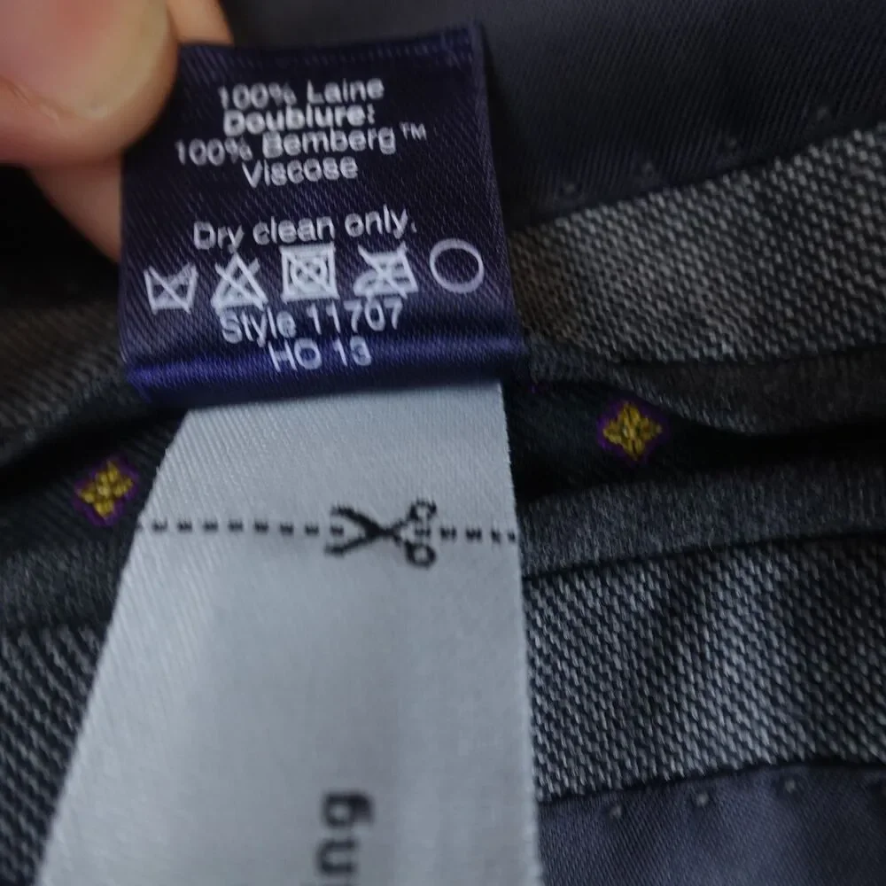 J Crew Ludlow Blazer 42R Tollegno Merino Wool Gray Sport Coat